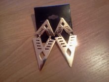 moje sylwestrowe kolczyki