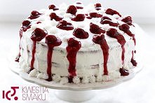 Tort Szwarcwaldzki
Ciasto czekoladowe:
•	150 g masła
•	150 g drobnego cukru do pieczenia
•	6 jaj
•	1 tabliczka gorzkiej czekolady (100 g)
•	pół łyżeczki aromatu waniliowego
•	15...