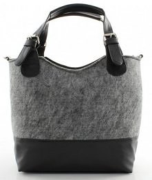 Polska - TOREBKA SHOPPER Z FILCU ETNO FOLK FILCOWA SZTYWNA