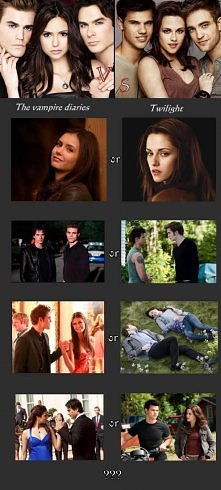 Pamiętniki wampirów czy zmierzch?