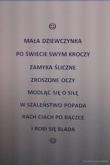 mala dziewczynka...