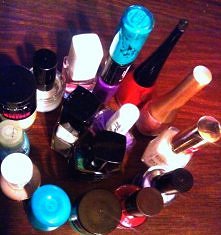 malutki komplecik... ale ciągle go powiększam :-D