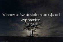 W nocy znów dostała po ryju...