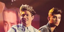 Niall and Zayn gif