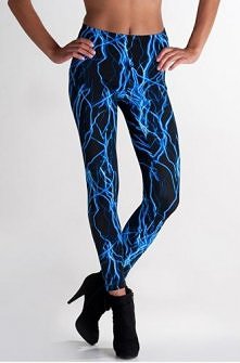 MINTYLIME - LEGGINSY BLUE BOOM