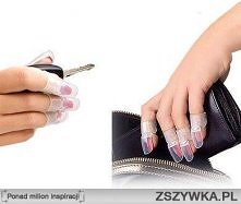 Gdy masz mokre paznokcie! Nieźle, co?