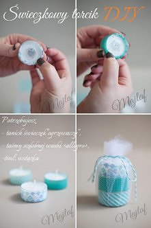 świeczkowy torcik