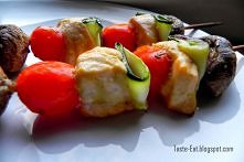 Taste Eat DIETETYCZNIE: Szaszłyki z łososiem i warzywami