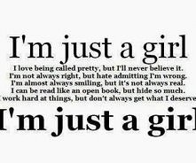 1.jestem kobietą! :)