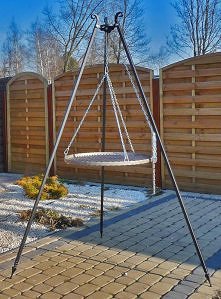 Grill na kołowrotku do mont...
