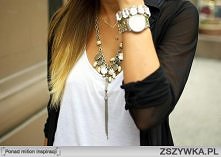 wielbię te złote zegarki <3 
a Wy? :))