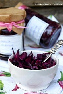 Czerwona kapusta marynowana