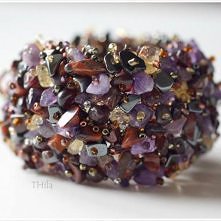 Szeroka bransoleta z ametystem
Więcej zdjęć i możliwość zakupu na stronie grupart.pl