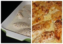 zapiekany kurczak w sosie ś...