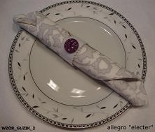 Komplet 6 serwetników wykonanych ręcznie z filcu, ślicznie zdobione :) 
Zapraszam na allegro - sprzedawca "electer"