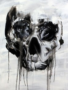 Optical Illusion Skull Portraits by Tom French