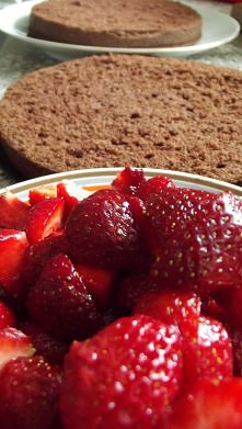 truskawki i czekoladowy bis...