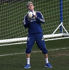 Niall on Chelsea's training ground ;D