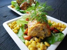 Gołąbki-roladki w kolorowym towarzystwie