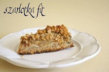 Składniki na blachę 20-22cm:
-1/2 szklanki mąki orkiszowej pełnoziarnistej
-1/2 szklanki mąki żytniej typ 720
-4 dag masła (rozpuszczonego)
-2 łyżki otrąb owsianych
-łyżka miodu...