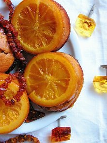 pomarańczowe bułeczki