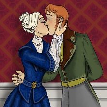 Elsa i Hans jako małżeństwo :D