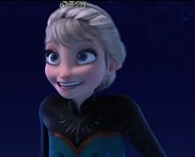 Elsa podczas śpiewania "Let It Go" ;)