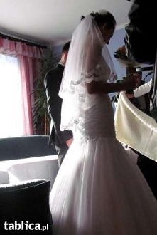 romantyczny welon hiszpanka.niska cena