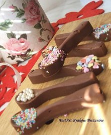 Czekoladowe łyżeczki