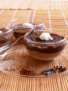 Pyszny deser karobowo-cynamonowo-waniliowy z kaszy manny bez cukru!