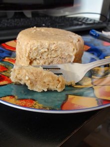 Bananowy chlebek z mikrofali