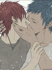 Mój ulubiony paring z KnB.
Aomine x Kagami