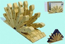 serwetnik ze spinaczy