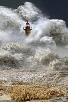 Lighthouse in Porto, Portugal