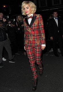 Kratowy total look!
Elegancja ;)