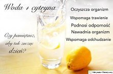 woda i cytryna -czyli ideal...