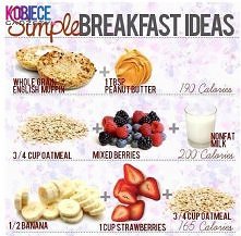 Proste pomysły na śniadanie, ale też i lekką kolację :)