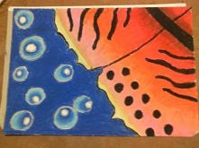 Jakby ktoś nie wiedział, to rysunek przedstawia fragment skrzydeł motyla z bańkami. Wiem,że nie jest profesjonalny i zrobiłam go po prostu do szkoły. Ale chyba jak na beztalenci...