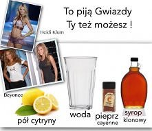Modelki i piosenkarki będące pod okiem jednego ze znanych amerykańskich dietetykow piją właśnie taki eliksir ....

Ty tez jestes dla mnie Gwiazdą ! - a wiec poniżej przepis

Syr...