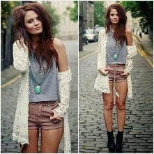 Koronkowy sweterek ♥