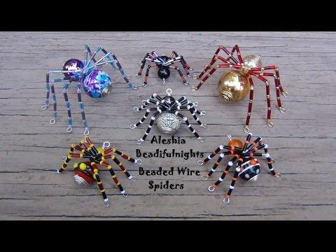 Beaded Wire Spider Tutorial