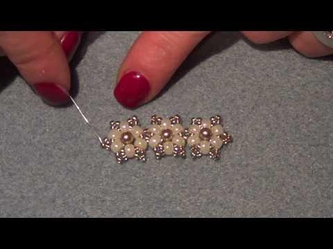 tutorial orecchini e non solo fiore russo