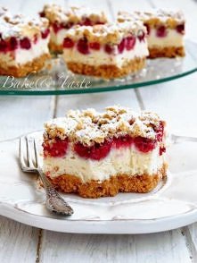 Kruche ciasto z malinami i pianką budyniową
Składniki:
mąka pszenna 450 g
masło 250 g
proszek do pieczenia 4 g
cukier puder 30 g
żółtka 100 g
białka 250 g
cukier 200 g
budyń wan...