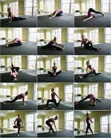 pozycje rozciągające do szp...