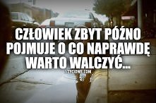 Walczcie od początku do końca!