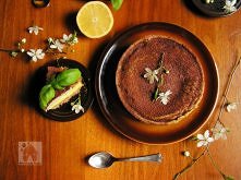 serniczek cytrynowo - bazyliowy