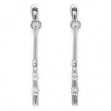 Srebrne kolczyki od harf.pl!