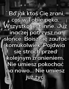 Są słowa, ges­ty , które ra...