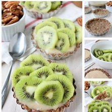 mini tarty z kiwi i bananami