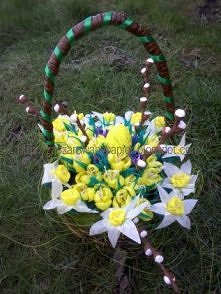 Kompozycja wiosenno-wielkanocna